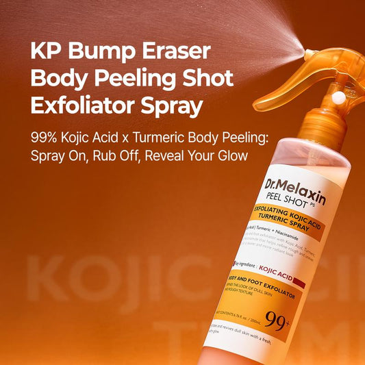 Body Peel Spray - Kojic + Turmeric