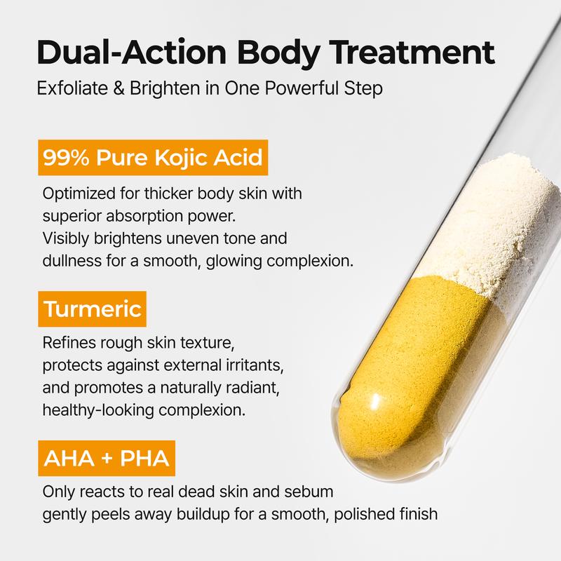 Body Peel Spray - Kojic + Turmeric