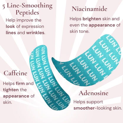 Peptiject™ Peptide-Infused Face & Eye Tape