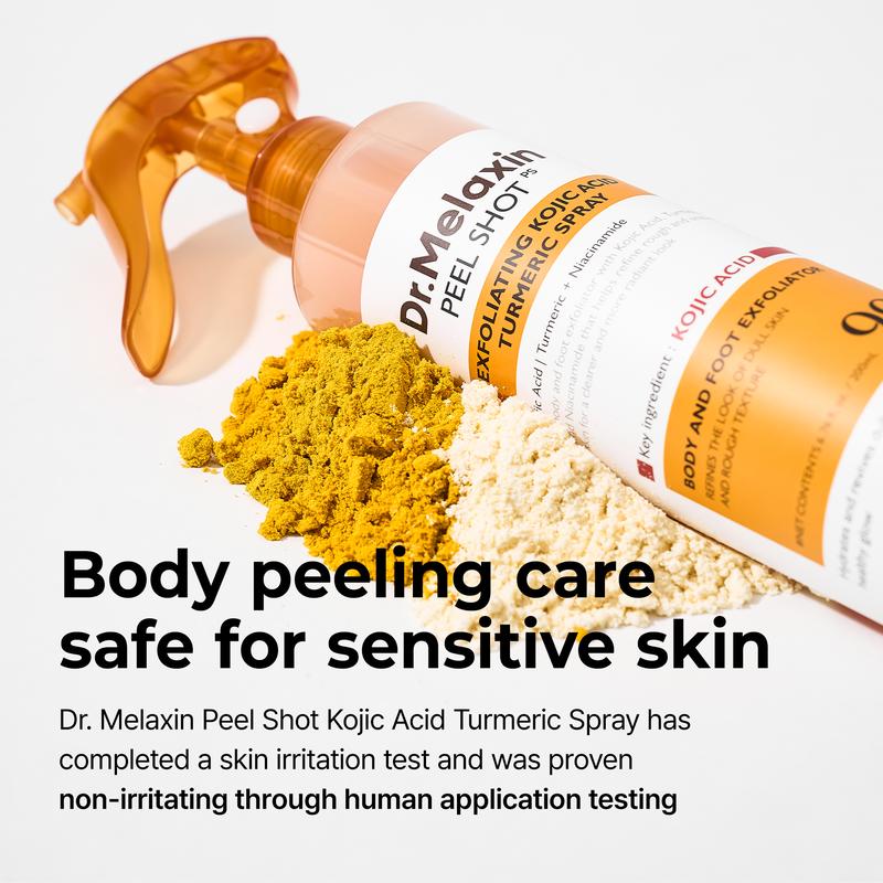 Body Peel Spray - Kojic + Turmeric